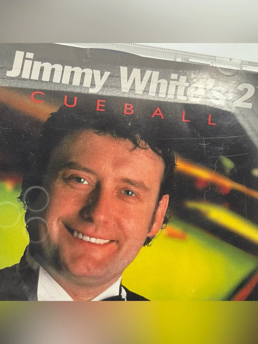Jimmy White's 2: Cueball PlayStation Sony Game - Black